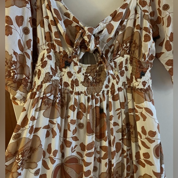 Anthropologie Tiered Floral Maxi Dress - Picture 5 of 7